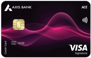 Axis Bank Ace credit card card image
