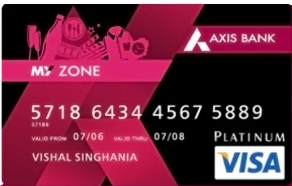 Axis Bank My Zone Credit Card