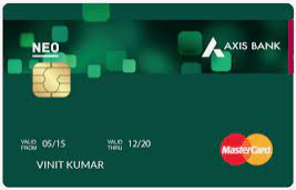 Axis Bank Neo Credit Card Icon
