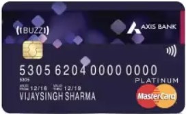 Axis bank buzz credit card logo