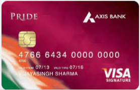 Axis bank pride signature credit card
