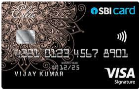 SBI elite advantage credit card