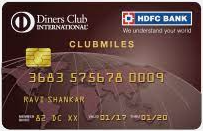 HDFC Diners Clubmiles Credit Card