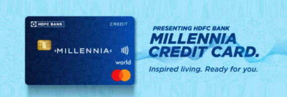 HDFC Millennia Credit Card Banner