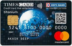 HDFC Titanium Times Credit Card