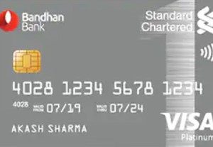Bandhan Bank Standard Chartered One credit card
