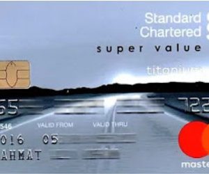 Standard Chartered Super Value Titanium Card logo