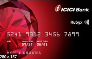 ICICI Bank Rubyx credit card logo