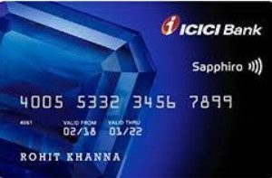 ICICI Bank Sapphiro Credit Card logo