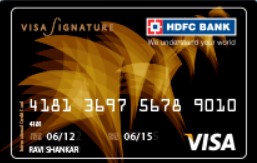 HDFC Visa Signature Credit Card