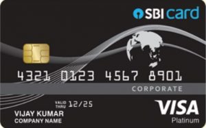 SBI Platinum corporate Card